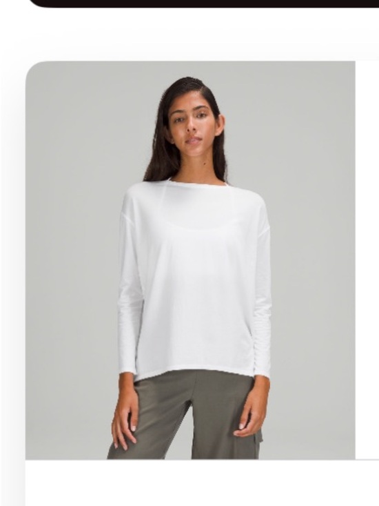 lululemon athletica Tops - Lululemon Back in Action Long Sleeve Shirt